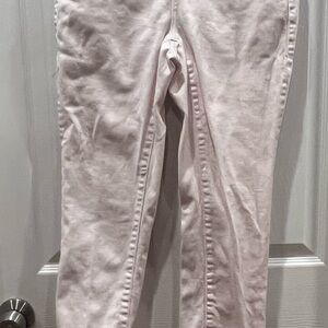 Dkny Skinny Pink Jeans with Subtle Sheen